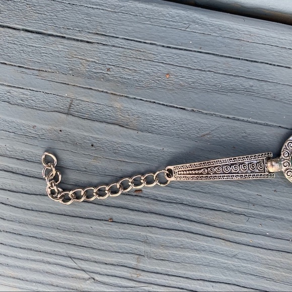 Southwest Bracelet Silver Turquoise Color - Picture 8 of 11